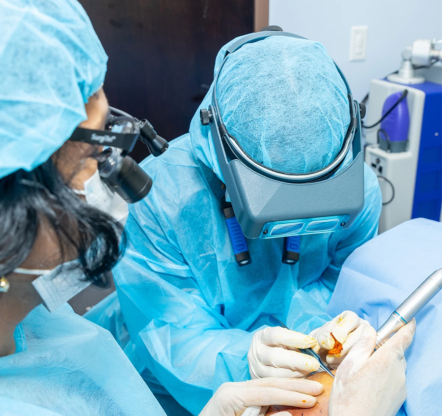 Dr. V Skin Clinic procedure
